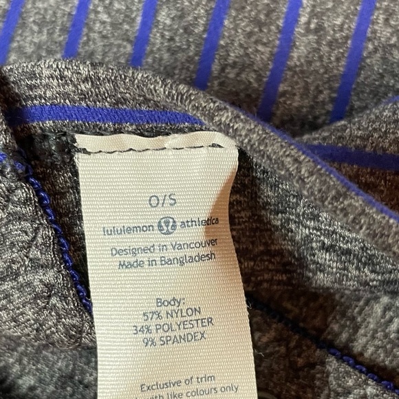 Lululemon Vinyasa Scarf *Rulu
Parallel Stripe Pigment Blue Heathered Black - Picture 8 of 9